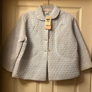 NWT Vandemere || Size L || Quilted Jacket || Pastel Blue || Vintage